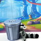 3D Printed Racoon With Trash Can, Articulated Racoon Fidget Toy For Adhd Autism, Gray, Black And White Trashcan Raccoon, Trash P