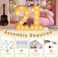 Imprsv 3Ft Light Up Numbers, Marquee Numbers 21St Birthday Decorations For Her Him, Large Light Up Numbers 21St Birthday Women F