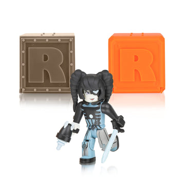 Roblox Action Collection - Star Sorority: Zara The Cyborg Figure Pack + Two Mystery Figure Bundle [Includes 3 limited availability Virtual Items]