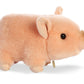 Aurora Adorable Miyoni Tots Pot-Bellied Piglet Pink Stuffed Animal - Lifelike Detail - Cherished Companionship - Pink 11 Inches