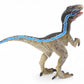Gemini&Genius Velociraptor Dinosaur Toy For Kids, Raptor Dinosaur With Moveable Jaw And Hands, Realistic And Funny Dino Gift, Display, Collection And Play For Kids