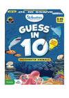 Skillmatics Card Game - Guess in 10 Underwater Animals, Multi Color, Ages 8+, Model SKILL144GUA
