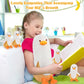 Auspicious Beginning Banana Duck Plush Family - 20'' Cotton Mommy & 4 Baby Ducks - Cute Kawaii Gifts for Kids, Boys & Girls