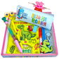 Amycaur Pack Of 7 Item In 1 Box, Dinosaur Theme Stationery Combo Set For Boys & Girls, Rakhi & Birthday Gift For Sister & Brothe