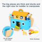 TOOKYLAND Noah's Ark Toy for Toddlers  Baptism Gifts for Boys and Girls  Wooden Animal Shape Sorter  Bible Story Toys with Book  Montessori Educational Toys for 2 3 4 Year Old