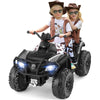 ELEMARA 2 Seater Big Kids ATV Kid,ATV 4 Wheeler,Children Cars to Drive, Bluetooth, LED Light, Quad Ride on Toy for Boys&Girls 3-