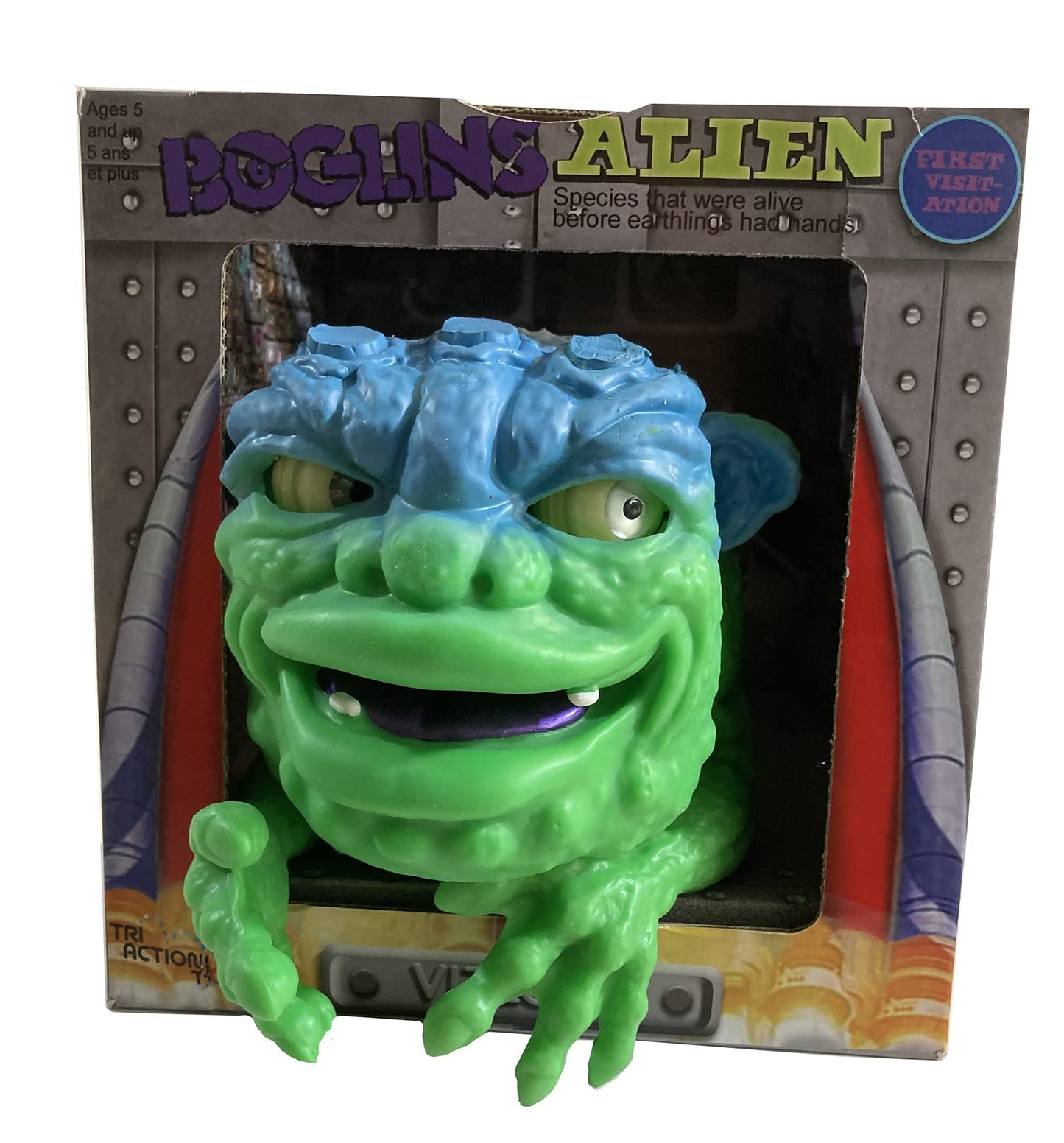 Boglins 8-Inch Foam Monster Puppet | Alien Vizlobb