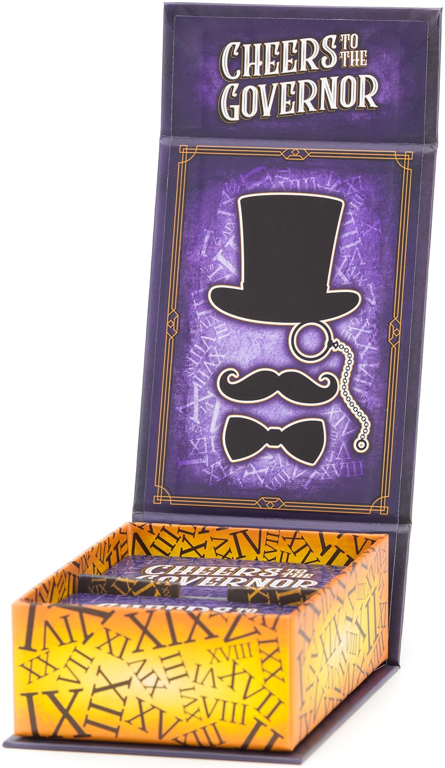 Lost Boy Entertainment Cheers To The Governor - Card Games - Party Games - Family Games - For Kids 8 And Up - Games For Adults - Family Game Night - Travel Games
