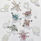 Piececool 3D Puzzles For Adults, 6Pcs/Lots Insect Themed Brooches Metal Models Building Kits, Interesting Assembling Crafts Set With Tools For Beginners, Great Gifts