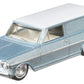 1964 Chevrolet Nova Panel Light Blue Metallic with White Top Fast Wagons Series Diecast Model Car by Hot Wheels