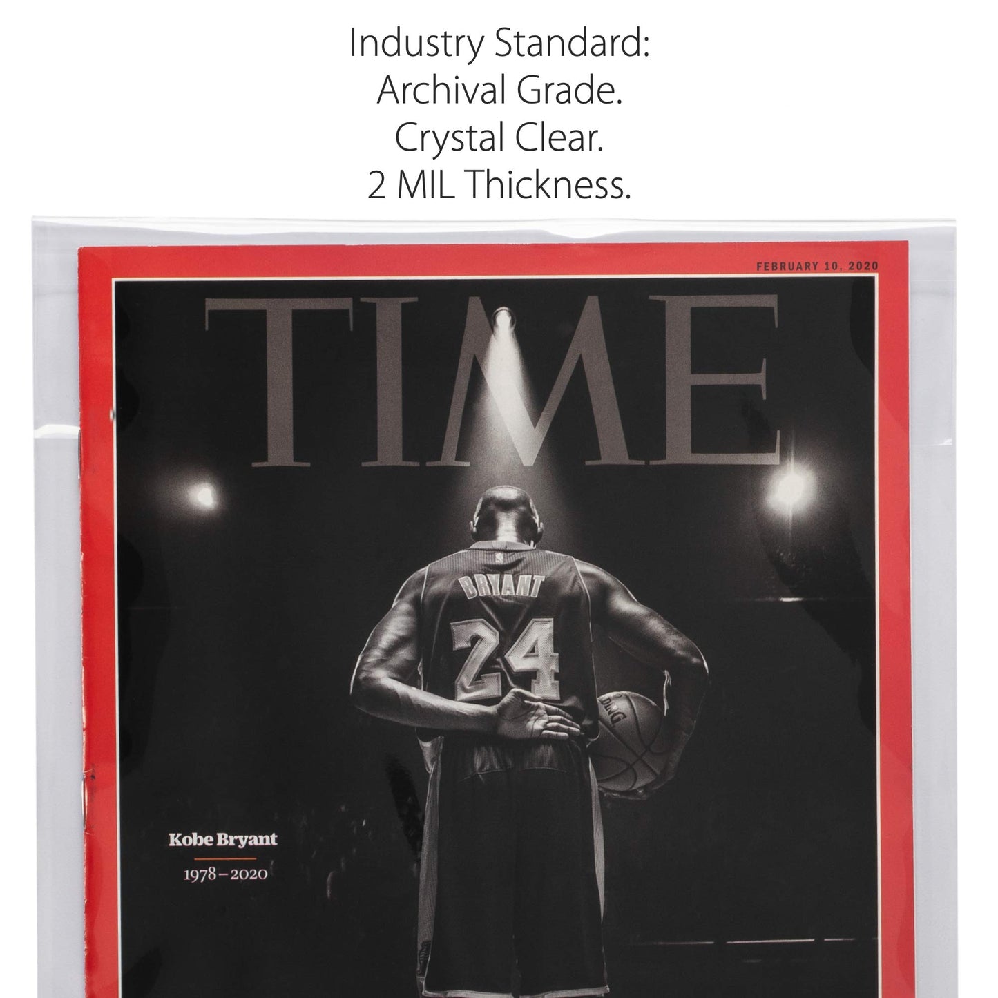 Titanshield Resealable Magazine Bags 8-3/4' X 11-1/8' With 1-1/2' Flap. (150-Count)