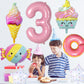 Donut 3Rd Birthday Decorations,Sweet 3Rd Birthday Party Decorations For 3Rd Birthday Donuts Foil Balloons Sweet 3Rd Donut Birthday Party Decorations Party Supplies Backdrops For Girls