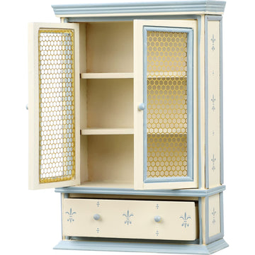 Toyvian Miniature Bookshelf Cabinet Model Dollhouse Wooden Bookshelf Mini Wood Drawer Cabinet Tiny Furniture Ornament Dollhouse