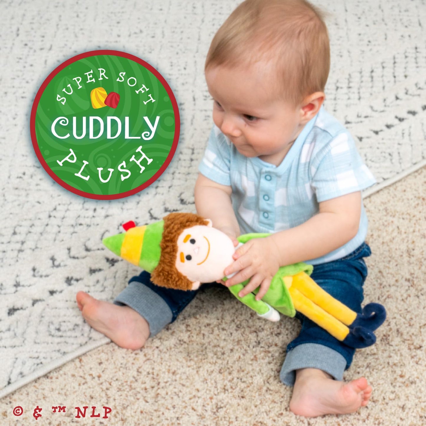 Kids Preferred Buddy The Elf Soft Huggable Stuffed Animal Cute Plush Toy For Toddler Boys And Girls, Gift For Kids, 13.5 Inches