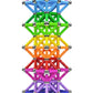 Ocensmice 204Pcs Magnetic Building Sticks Blocks  Magnet Educational Toys STEM Toys for Kids and mature-themed  3D Construction Building Toy with Storage Bag