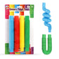 Pop Tubes Sensory Toys 4 Pack, Fine Motor Skills Toddler Toys, Thick Fidget Sensory Toys For Kids And Adults, Learning Toys, 7.5' Stretches Up To 26' By Playkidz (4 Pack)