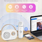 Mini Karaoke Machine For Kids&Adults,Portable Bluetooth Speaker With Wireless Microphones And Stereo Sound Enhanced Bass,Gifts F