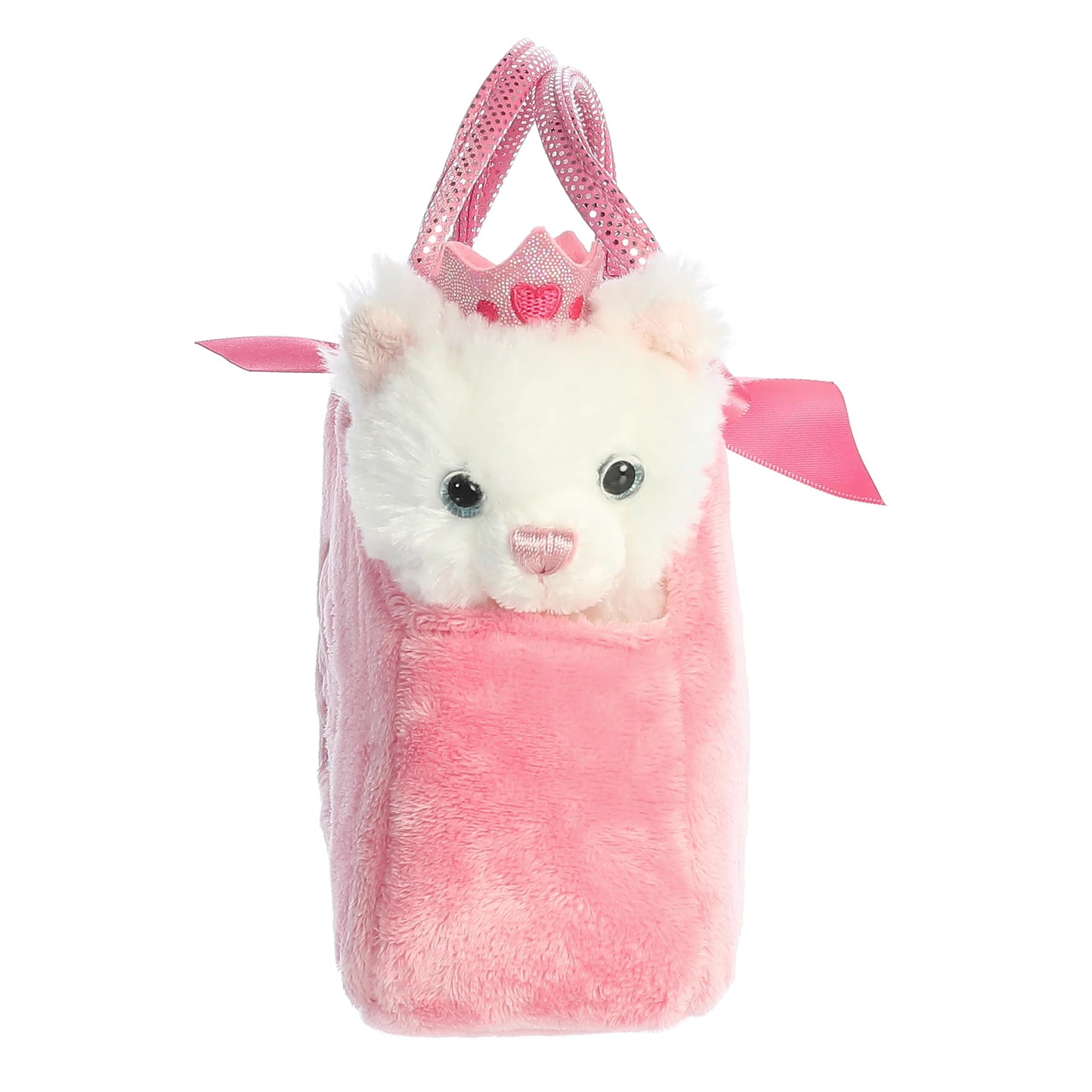 Aurora® Fashionable Fancy Pals™ Princess Kitten™ Stuffed Animal - On-The-Go Companions - Stylish Accessories - Multicolor 8 Inches