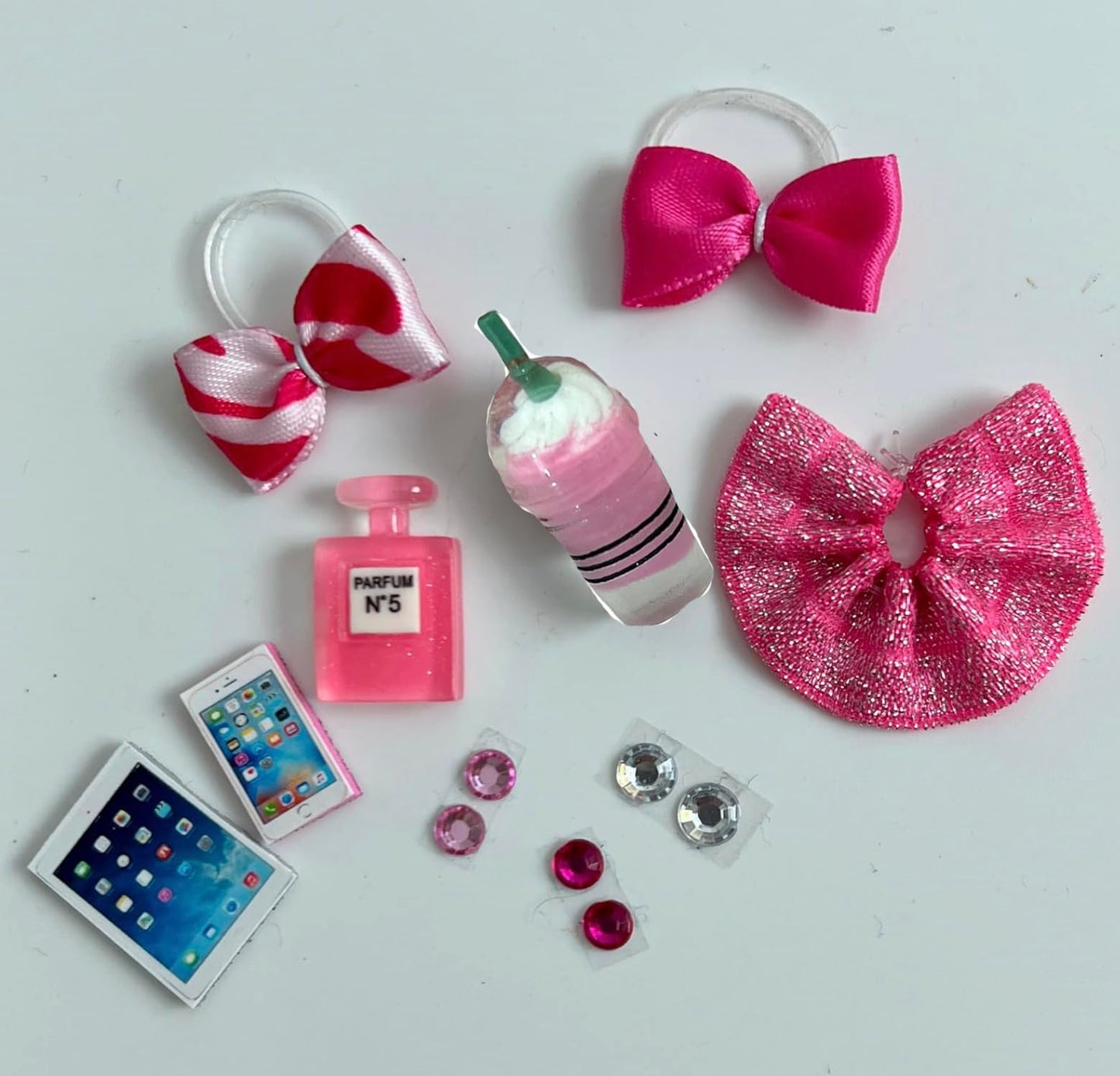 Lps Pet Shop 10 Pc Clothes Skirt Bow Accessories Lot