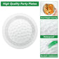 Qyeahkj 100 Pcs Golf Party Supplies Plates And Napkins Set Golf Birthday Party Decorations Paper Tableware Dinnerware Kit Dispos