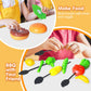79Pcs Bbq Grill Set For Kids - Kitchen Playset With Realistic Spray, Light & Sound - Interactive Toddler Toy For Boys Girls - Ch