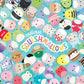 Buffalo Games Squishmallow Friends 300-Piece Jigsaw Puzzle, Large Multicolor, Paper, Model 22408
