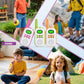 Inspireyes Walkie Talkies for Kids, 48H Rechargeable, 3 Miles Range, 22 Channels, 3 Pack, Pink/Green/Orange, Perfect Outdoor Gifts for Ages