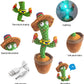 Vocloud Dancing Cactus Talking Cactus Baby Toys-Infant Tummy Time Toys For For 0-6 Months 6-12Months 1 Year Old,Recording,Repeat