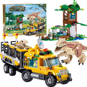 Mesiondy Dinosaurs Building Blocks Set, Dinosaur Toys For Age 8-14 Years,Dinosaur Park World, Birthday Gifts For Boys And Girls (546 Pcs)