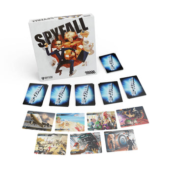 Cryptozoic Entertainment Spyfall Game - Multicoloured Party Game for Family & Friends, Ideal for Game Night Fun