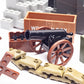 MaozyHomie Medieval Warfare Cannon 2   Pack Military  Toy Soldiers Figures  Toy Set Minifigure Compatible with Major Brands  3 Years Old and up