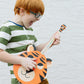 Tinkertar - Tiger Guitar - The Easiest Way To Start And Learn Guitar - 1 Stringed Toy Instrument For Kids Perfect Intro To Music