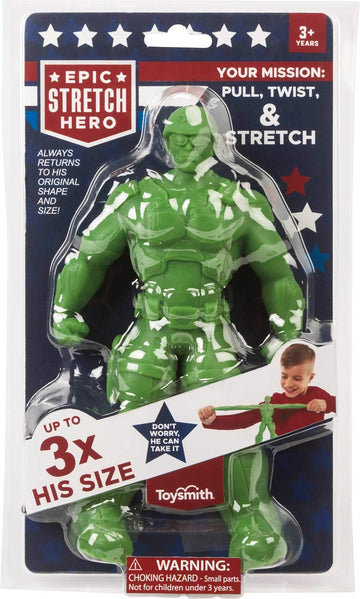 Toysmith Epic Stretch Hero - 8-1/2 ' Tall, Stretchup To 24', Assorted Colors