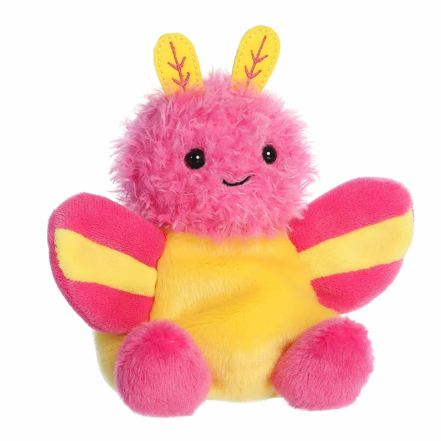 Aurora® Astrid Rosy Maple Moth™ Plush - Pink 5" Stuffed Animal for Kids & Collectors, Soft Polyester, Fun Birthday Gift