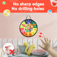 Bellochiddo 14' Dart Board For Kids, Dart Game For 3 4 5 6 7 8 9 10 Years Old Boys & Girls With 8 Sticky Balls, Kids Toys, Indoor Outdoor Party Games Toys, Birthday For Toddlers