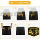 Toniful 4 Pcs 50Th Birthday Decorations Boxes For Men Women,Fifty Years Old Birthday Cardboard Box Party Supplies,Black And Gold
