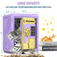 Summidate Piggy Bank for Kids Girls, ATM Piggy Bank with Password Access and Customizable Code, Electronic Saving Box with Autom