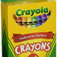 Crayola 24 Count Box Of Crayons Non-Toxic Color Coloring School Supplies (9 Packs)