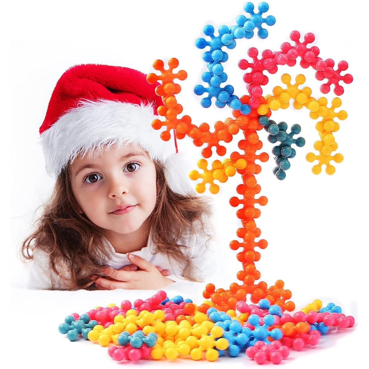 Kesi Ornaments 25Pcs Starlink For Kids Building Blocks And Beads Set, Activities Educational Building Blocks Toys For Kids, Mult