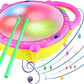 Zenex Store Flash Drum Musical Toys For Kids 3D Flash Drums Toy Kids With Lights & Musical,