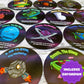 The Dusty Tophat Redacted in Space Galactic Edition - Cardstock Game for 2-4 Players, Black, Blue, and White