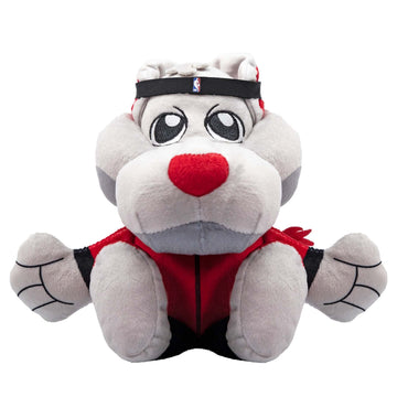 Bleacher Creatures Portland Trail Blazers Blaze Mascot Kuricha Sitting Plush- Soft Chibi Inspired Mascot