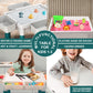 Pairez Toys Small Activity Table for Toddlers, Plastic Sensory Table for Building Blocks, Art & Craft, Model PT201, Small