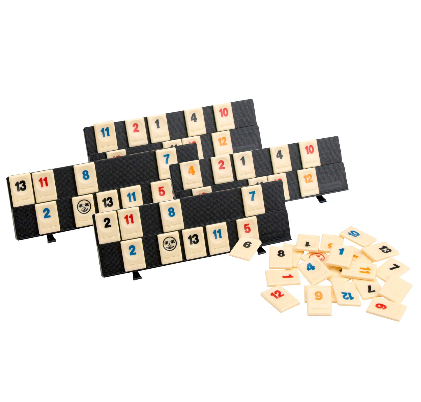 Rummikub Travel Tin - Original Rummy Tile Game by Pressman, Blue - Fun Strategy Game for Family and Friends