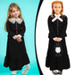 Panitay 6 Pc 1800S Colonial Costumes With Lace Cuffs Lace Collar Led Lantern For 100Th Day Of School Cosplay Party Girls Kids(X-