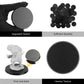 30PCS 60mm/2.36inch Textured Plastic Black Round Miniature Bases, Model Base for Gaming Miniatures or Wargames Table Top Games
