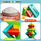 Montessori Toddler Toys For Ages 2-4, 60 Pcs Stacking Building Toys Blocks Kids Sensory Toys For Toddlers 1-3 3-5, Preschool Lea
