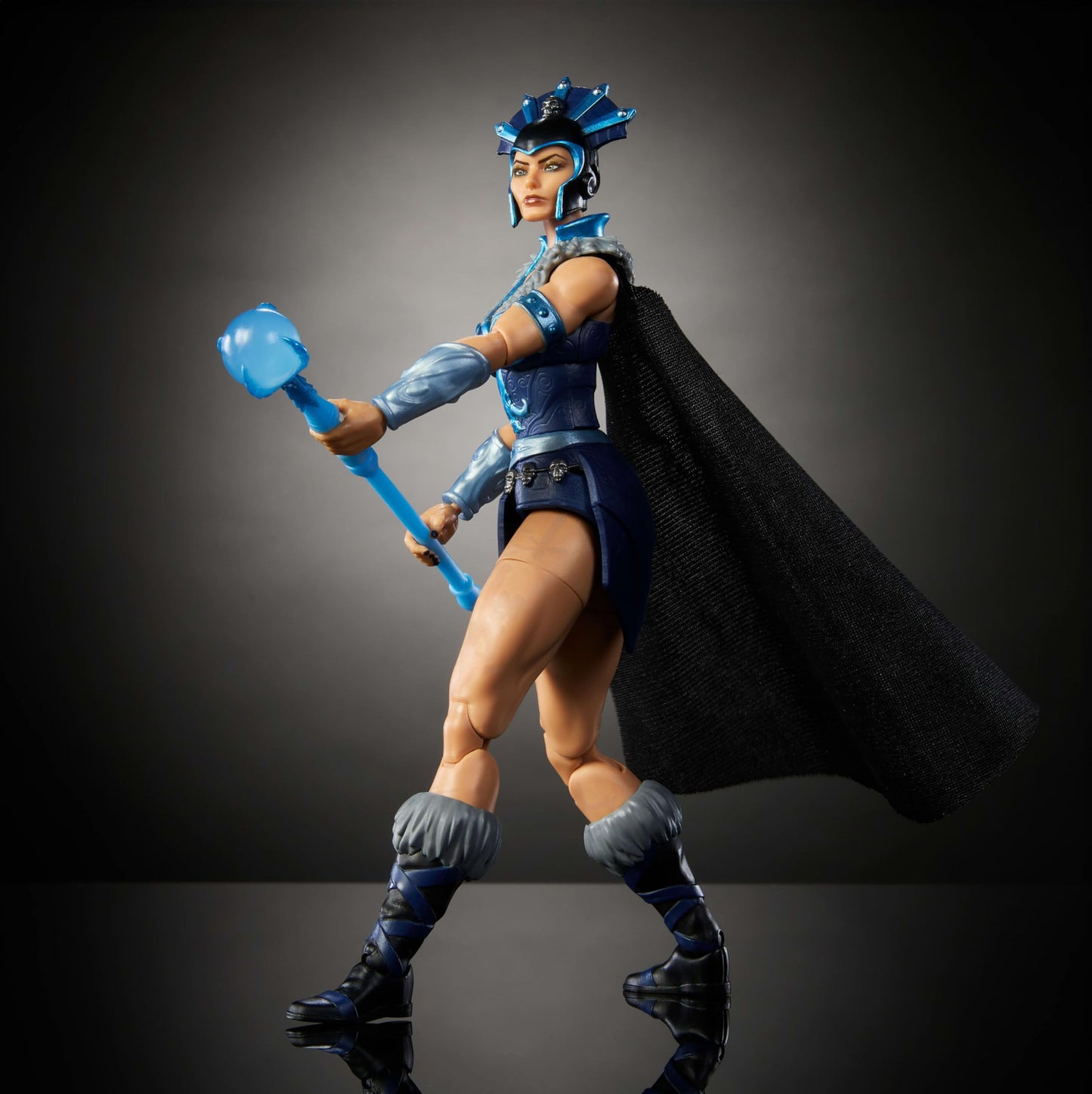 Masters of the Universe Masterverse 7-Inch Action Figure, New Eternia Evil-Lyn, Motu Toy Villain Sorceress, 30 Articulations, St