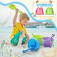 Sosation 60 Pcs Sand Buckets Bulk For Kids Easter Sand Buckets And Shovels For Kids 5.5 Inch Plastic Beach Pails Toys For Girls