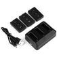 SHOOT 3 Pack Battery 660mAh 3.7V Charger Kit for Parrot MiniDrone Jumping Sumo,The Win Robotics,Swing,Mambo,Parrot Mini Drone Ro